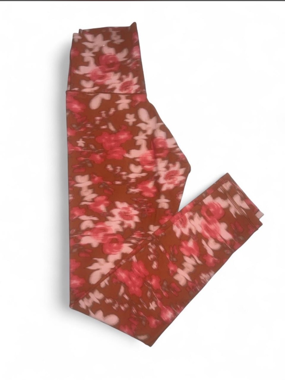 aerie Floral Brown & Pink Leggings